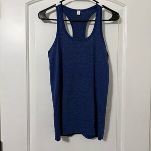 Lululemon Swiftly Tech Racerback Tank Women’s Size 8 Blue And Black W1N44S